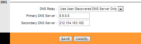 Use User Discovered DNS Server Only