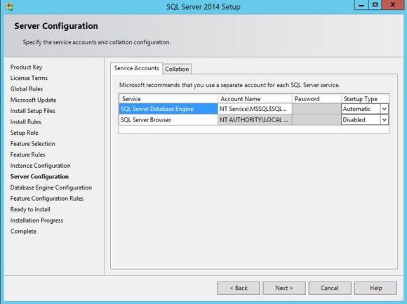 Установка Microsoft SQL Server 2014